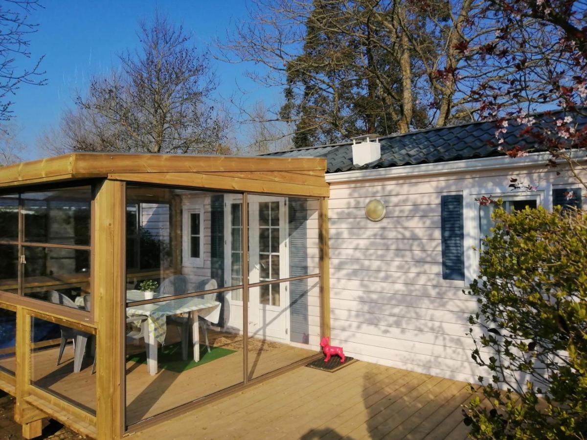 Camping Paradis Le Moulin Des Oies Belz Exterior photo