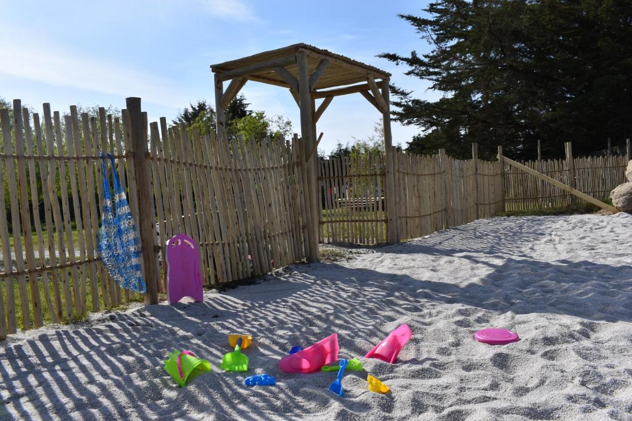 Camping Paradis Le Moulin Des Oies Belz Exterior photo