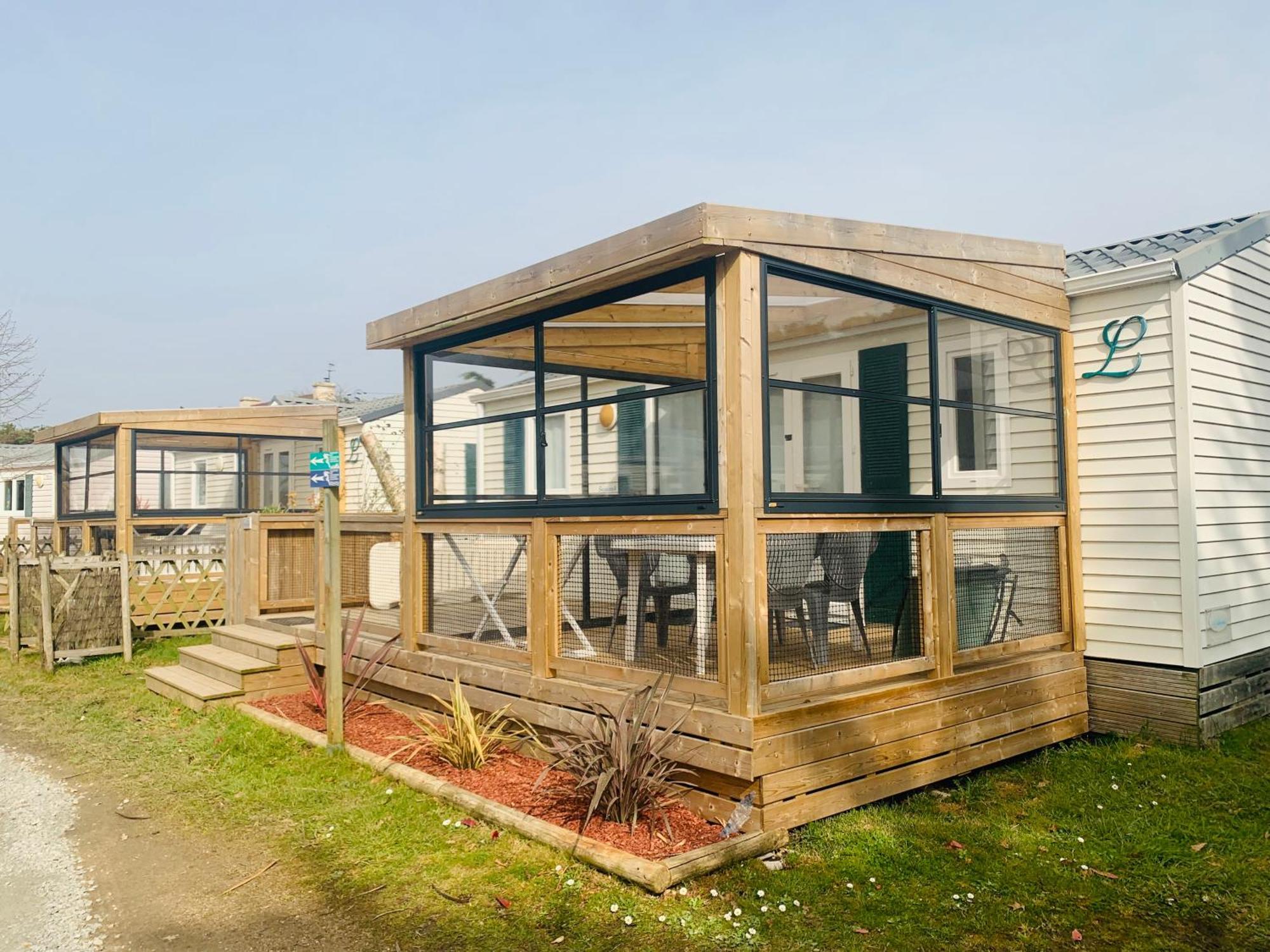 Camping Paradis Le Moulin Des Oies Belz Exterior photo